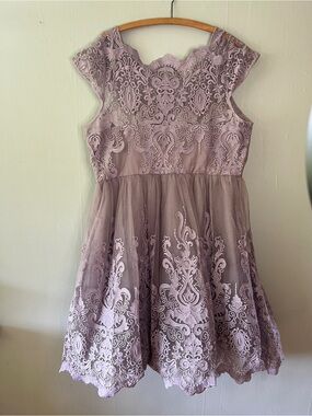 chi chi london metallic lace dress Chi London Chi Chi Jazzie Dress Chi Chi London Premium Metallic Lace Scoop Neck Midi Alya
